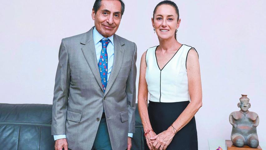 CIUDAD DE M…XICO, 04JUNIO2024.- Claudia Sheinbaum, virtual ganadora a la presidencia de la Rep˙blica, sostuvo ayer una reuniÛn con Rogelio RamÌrez de la O, secretario de Hacienda y CrÈdito P˙blico, en la que se ratificÛ la lÌnea econÛmica del paÌs rumbo a la administraciÛn federal de 2024 a 2030.

FOTO: ESPECIAL/CUARTOSCURO.COM