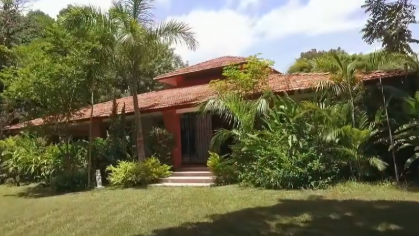 Imagen de la quinta "La Chingada", en Palenque, Chiapas.