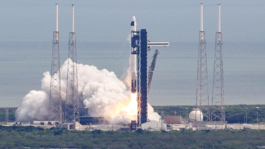 Cohete SpaceX Falcon 9.