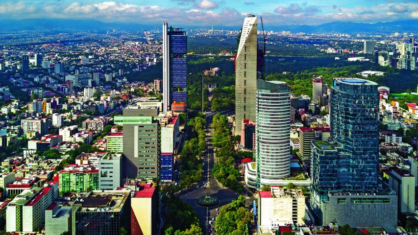 mexico city skyline