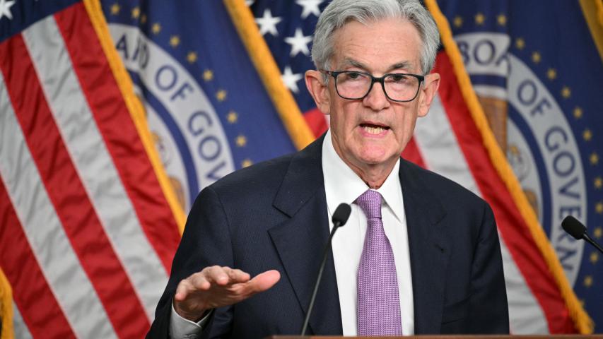 Jerome Powell, presidente de la Reserva Federal de Estados Unidos.