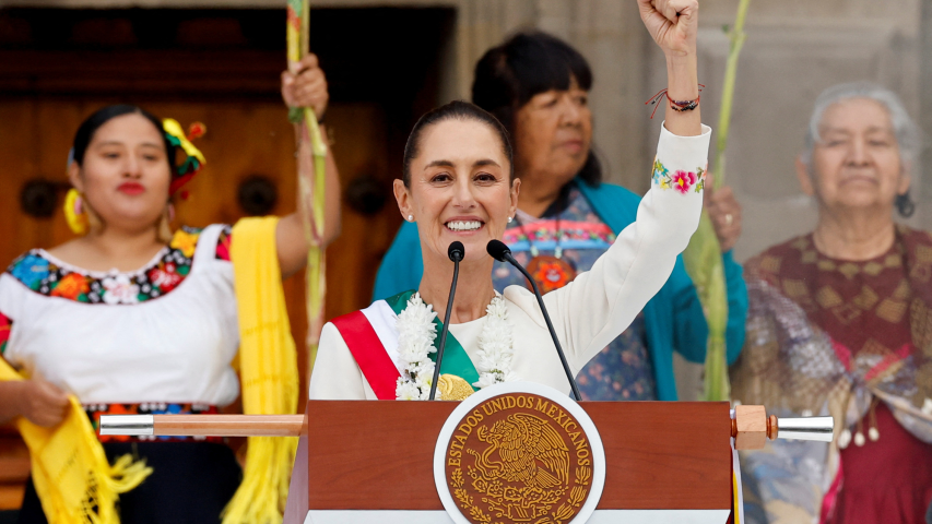 Claudia Sheinbaum, presidenta de México.