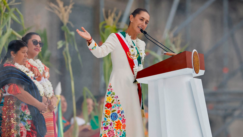 Claudia Sheinbaum, presidenta de México.