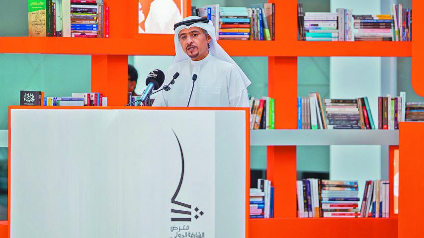 Ahmed bin Rakkad Al Ameri, CEO de la Autoridad del Libro de Sharjah, dio los pormenores.