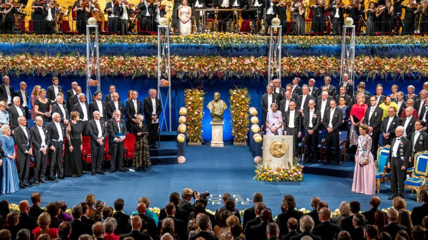 Ceremonia de la entrega de los premios Nobel.