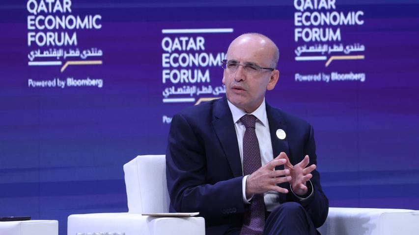 El ministro de Finanzas de Turquía, Mehmet Simsek