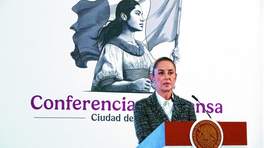 CIUDAD DE MÉXICO, 21OCTUBRE2024.- Claudia Sheinbaum, Presidenta de México, reiteró que no eliminará la publicación de la Reforma al Poder Judicial del Diario Oficial de la Federación, ya que la Ley de Amparo no aplica en la reformas constitucionales. FOTO: MOISÉS PABLO/CUARTOSCURO.COM