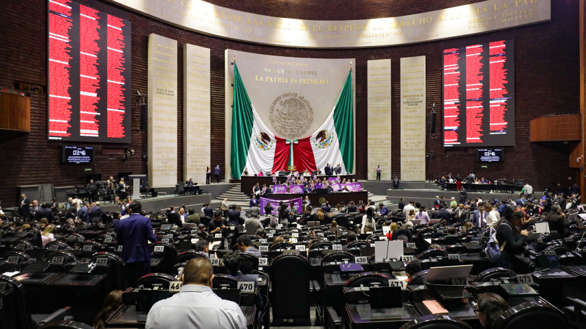 Sesión ordinaria en la Cámara de Diputados.