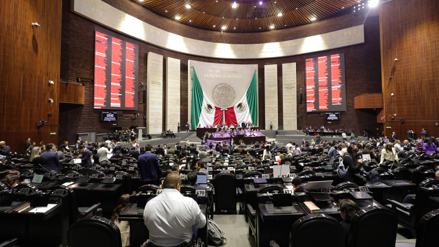 Sesión ordinaria en la Cámara de Diputados.