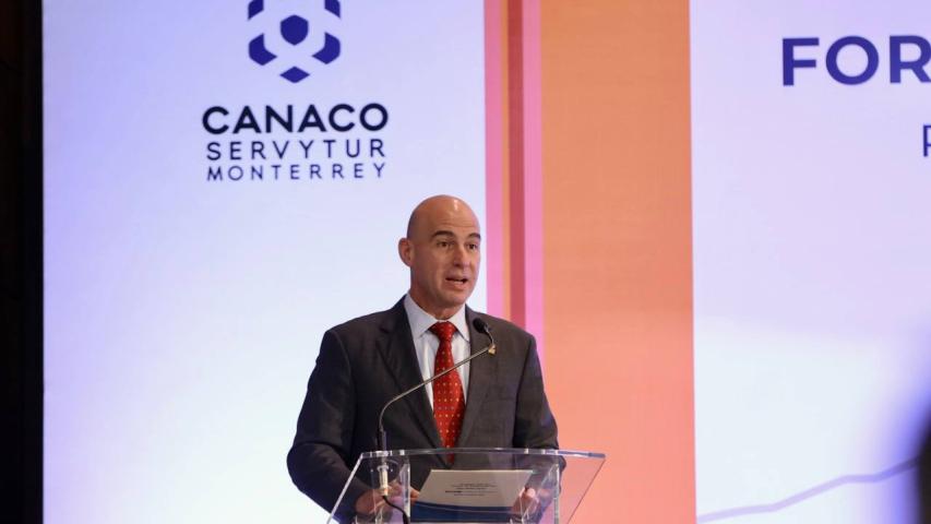 Fernando Canales, presidente de Canaco Monterrey. Foto: Cortesía