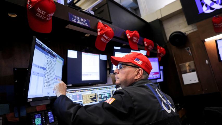 Desde la apertura, el Dow Jones y el S&P 500 establecieron nuevos récords en sesión.