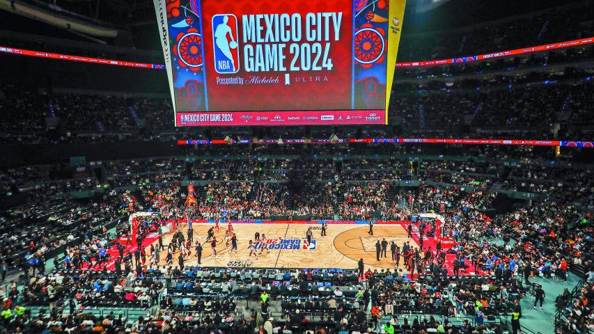 MEXICO CITY GAME 2024 NBA, MIAMI HEAT VS WASHINGTON WIZARDS . FOTO : HUGO SALAZAR / EL ECONOMISTA