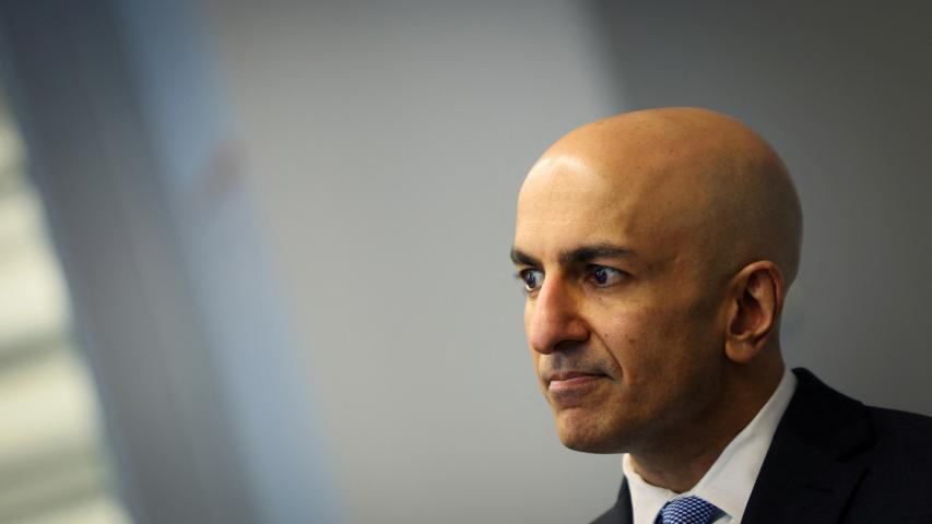 Neel Kashkari, presidente de la Reserva Federal de Mineápolis.