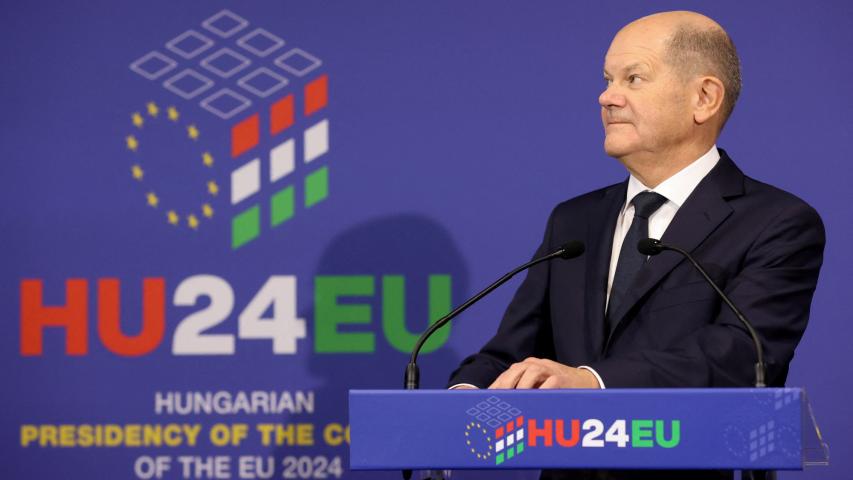 Olaf Scholz, canciller alemán.