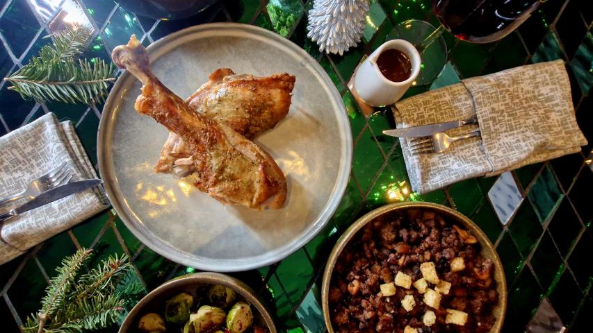 Fiestas decembrinas a la vista y el pavo como protagonista de la mesa.