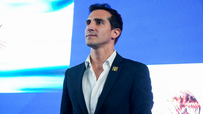 Rommel Pacheco, titular de la Comisión Nacional de Cultura Física y Deporte.