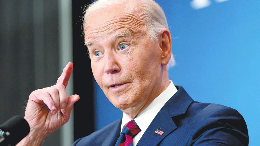 U.S. President Joe Biden delivers remarks on the economy at the Brookings Institution in Washington, DC, U.S. December 10, 2024. REUTERS/Kevin Lamarque