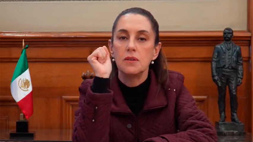 Claudia Sheinbaum, presidenta de México.