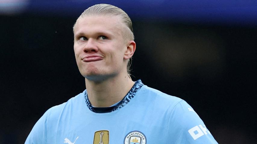 Erling Haaland, jugador del Manchester City.