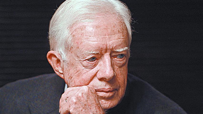 El expresidente de EU Jimmy Carter en imagen de 2008, en Israel. REUTERS/Ammar Awad/File Photo