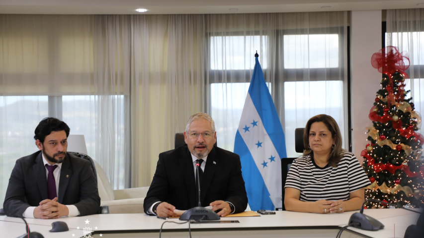 Eduardo Enrique Reina, ministro hondureño de Relaciones Exteriores.