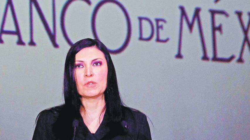 Victoria Rodríguez, gobernadora de banco central, tiene el voto de calidad en caso de alguna decisión. REUTERS/Daniel Becerril