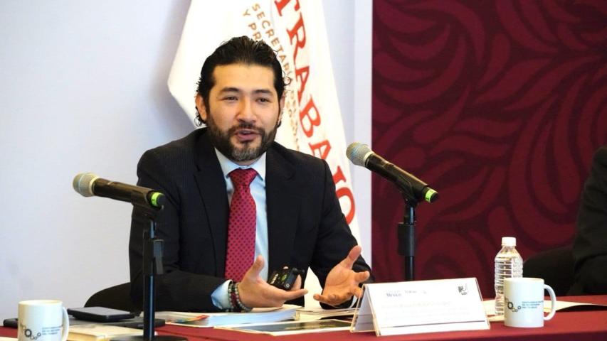 Marath Bolaños, secretario de Trabajo y Previsión Social.