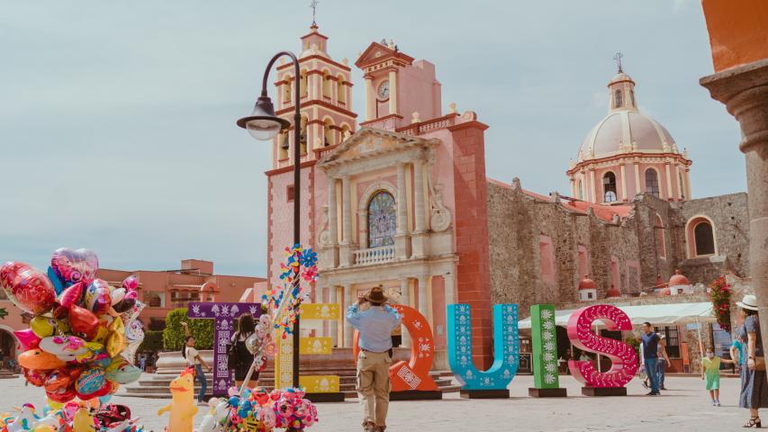 Tequisquiapan, Pueblo Mágico de Querétaro.