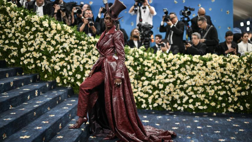 British actress Jodie Turner-Smith arrives for the 2025 Met Gala at the Metropolitan Museum of Art on May 5, 2025, in New York. The Gala raises money for the Metropolitan Museum of Art's Costume Institute. The 2025 Met Gala is themed "Tailored for You," aligning with the Costume Institutes exhibition, "Superfine: Tailoring Black Style," set to open to the public on May 10. (Photo by Angela WEISS / AFP)