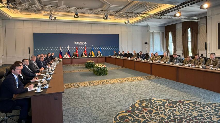 Foto: Negociaciones directas entre Rusia y Ucrania /Cortesía