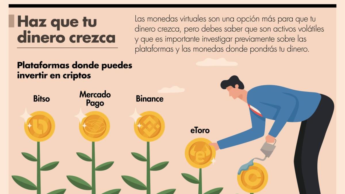 Invertirías en criptomonedas? En México, 2.1% de la población ya lo hace