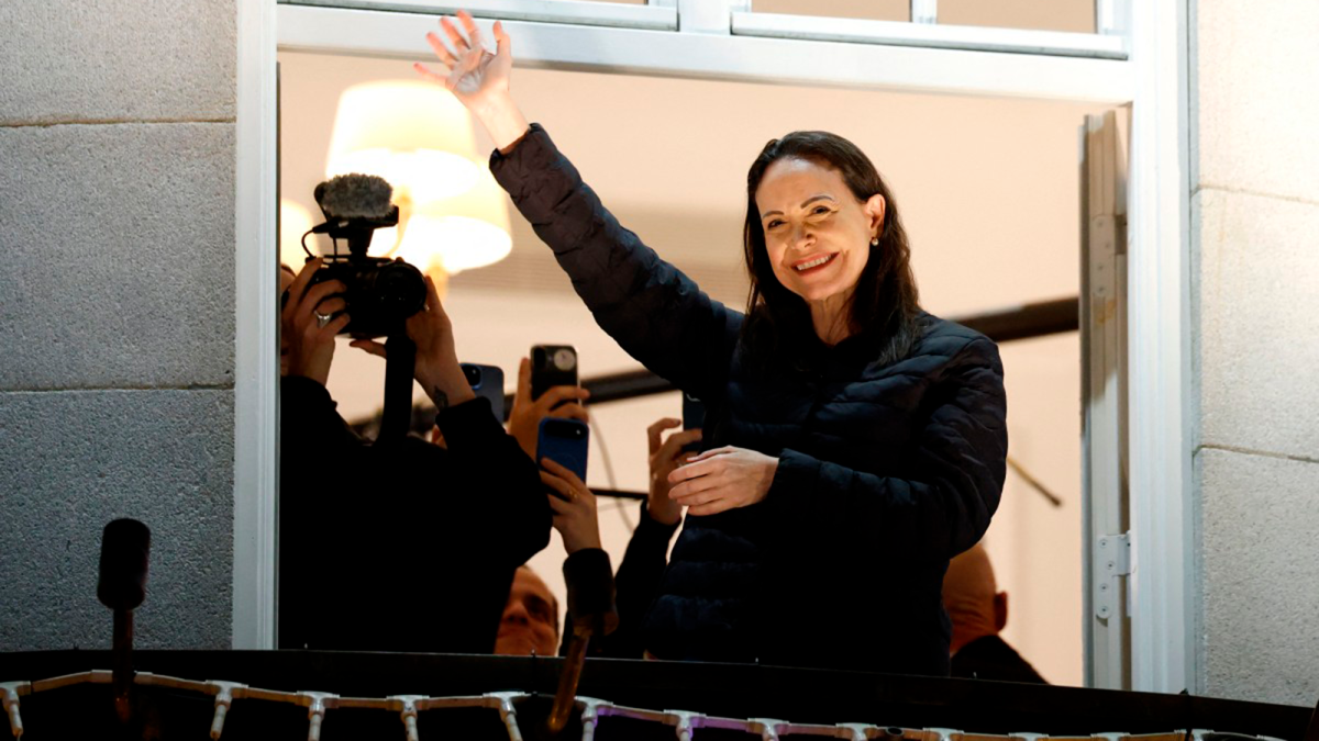 María Corina Machado apoya incautación de petrolero venezolano por EU