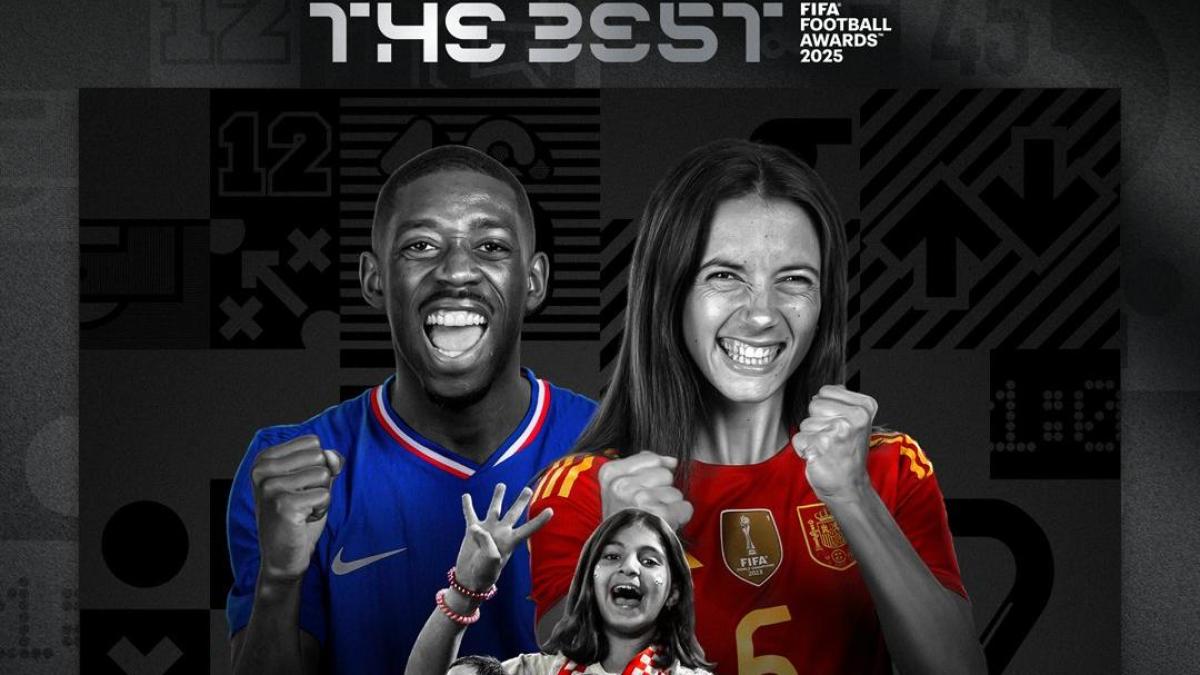 Dembélé y Bonmatí se llevan los The Best 2025; Lizbeth Ovalle gana el Premio Marta al mejor gol del año
