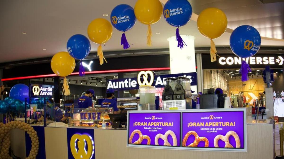 Auntie Anne's, la franquicia de pretzels que llega al mercado mexicano