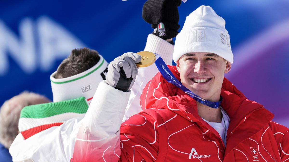 Von Allmen, el primer protagonista de Milán-Cortina a la espera de Vonn