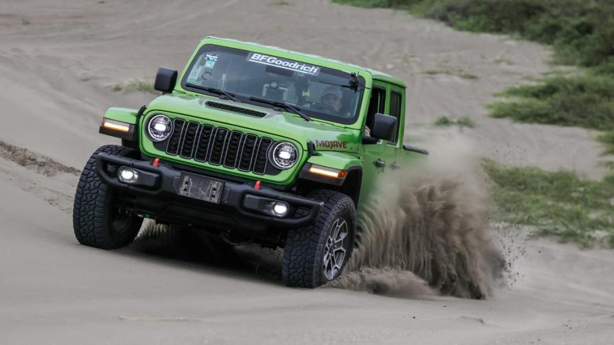 Jeep Mojito, enfocada en el desierto