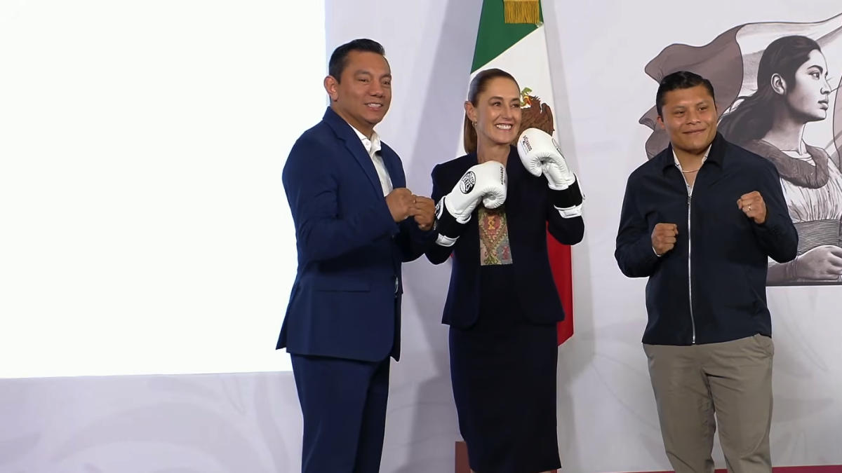 Sheinbaum lanza "Boxeo por la Paz": Apoyará a 5,000 boxeadores y 100,000 jóvenes