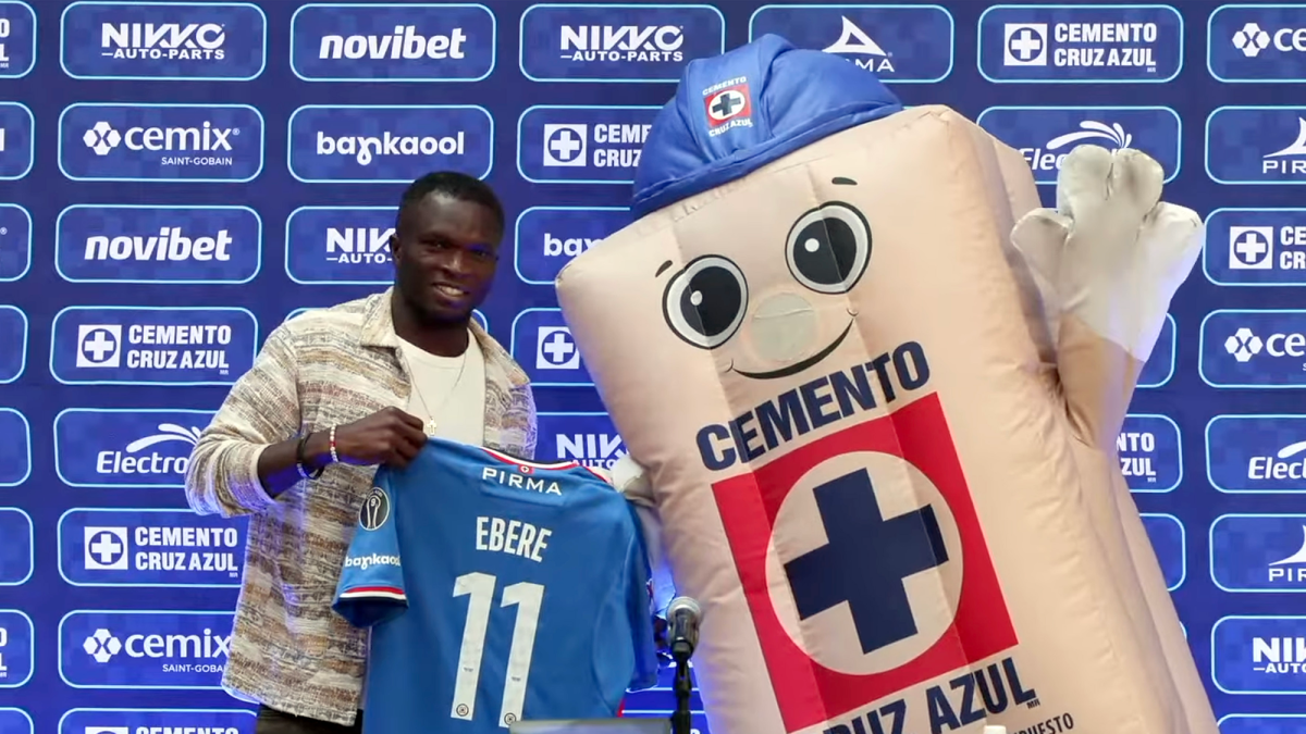 Christian Ebere, tercera apuesta africana de Cruz Azul