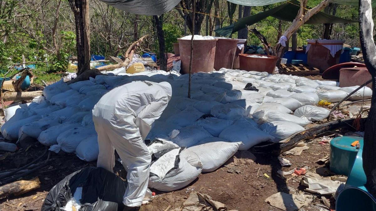 Incautan casi 17 toneladas de metanfetamina en México