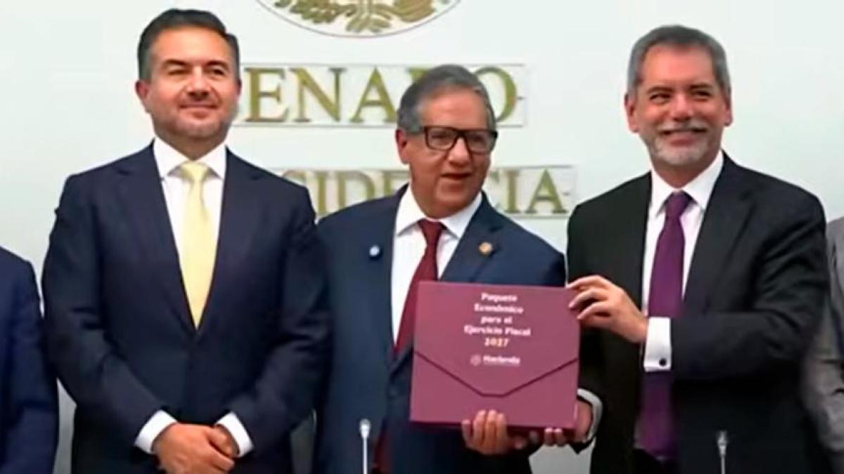 Paquete Económico 2027: SHCP buscará fortalecer la recaudación, afirma Amador Zamora a senadores