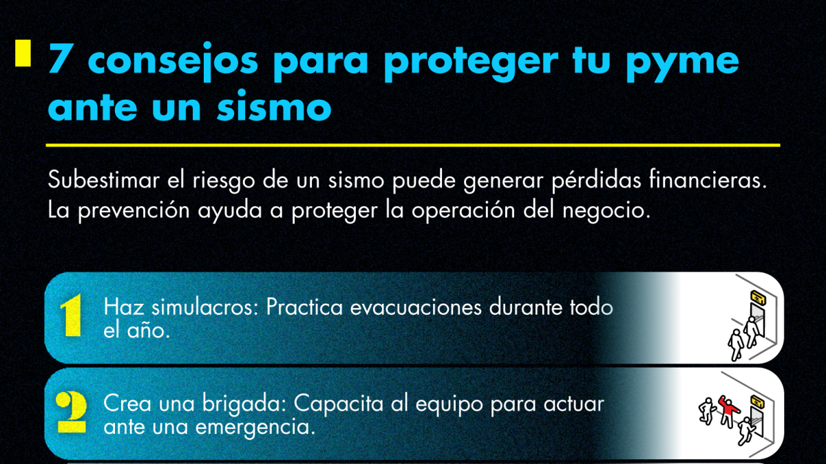 7 consejos para proteger tu pyme ante un sismo