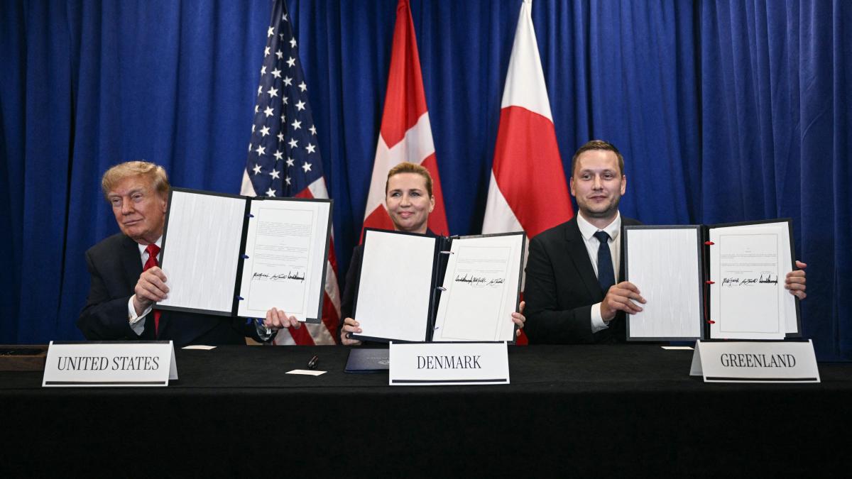EU, Dinamarca y Groenlandia firman acuerdo para poner fin a disputa por el Ártico