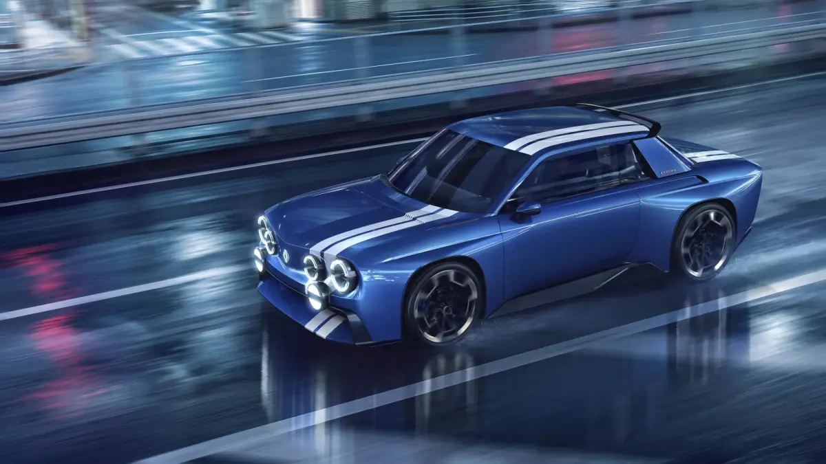 Renault 8 Gordini Concept, el clásico francés regresa como un hermoso coupé eléctrico de 270 HP