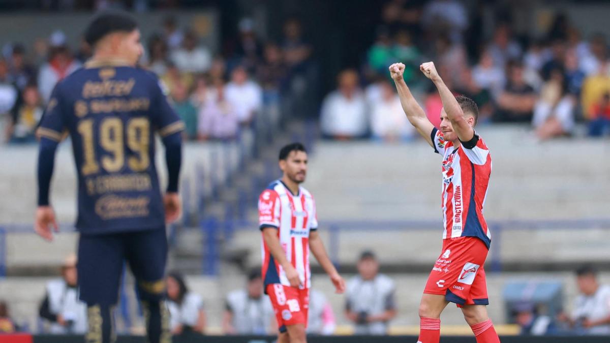 Pumas se hunde con 23% de efectividad de triunfos