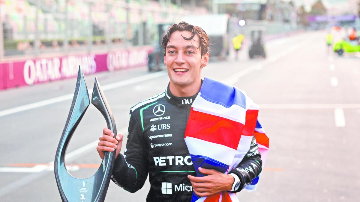 George Russell campeón en GP de Bakú: “he ido a más en cada carrera”