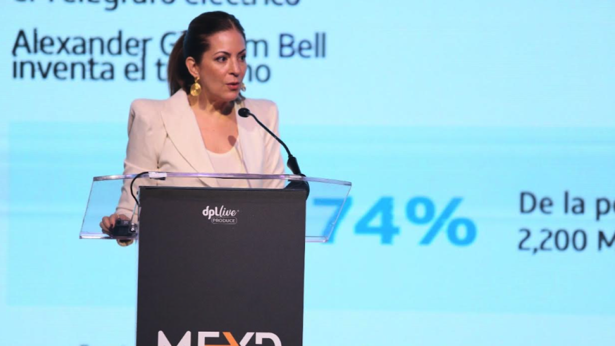 México tiene sólo 38% del espectro necesario para una demanda que crece 9 veces por IA y 5G: Mónica Aspe
