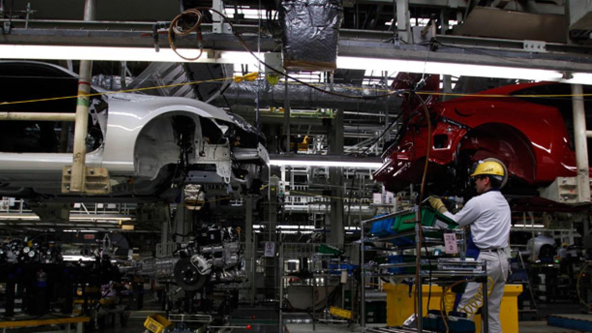 Manufactura de Japón se estancó