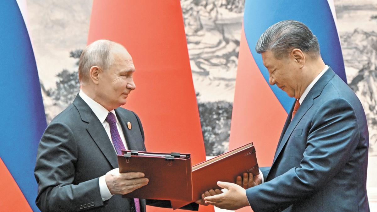 Zelenski claims to have information that China supplies Russia to Russia