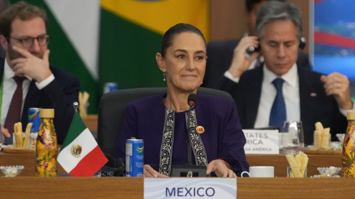 Sheinbaum proposes to the G20 to use military spending for a historic reforestation program