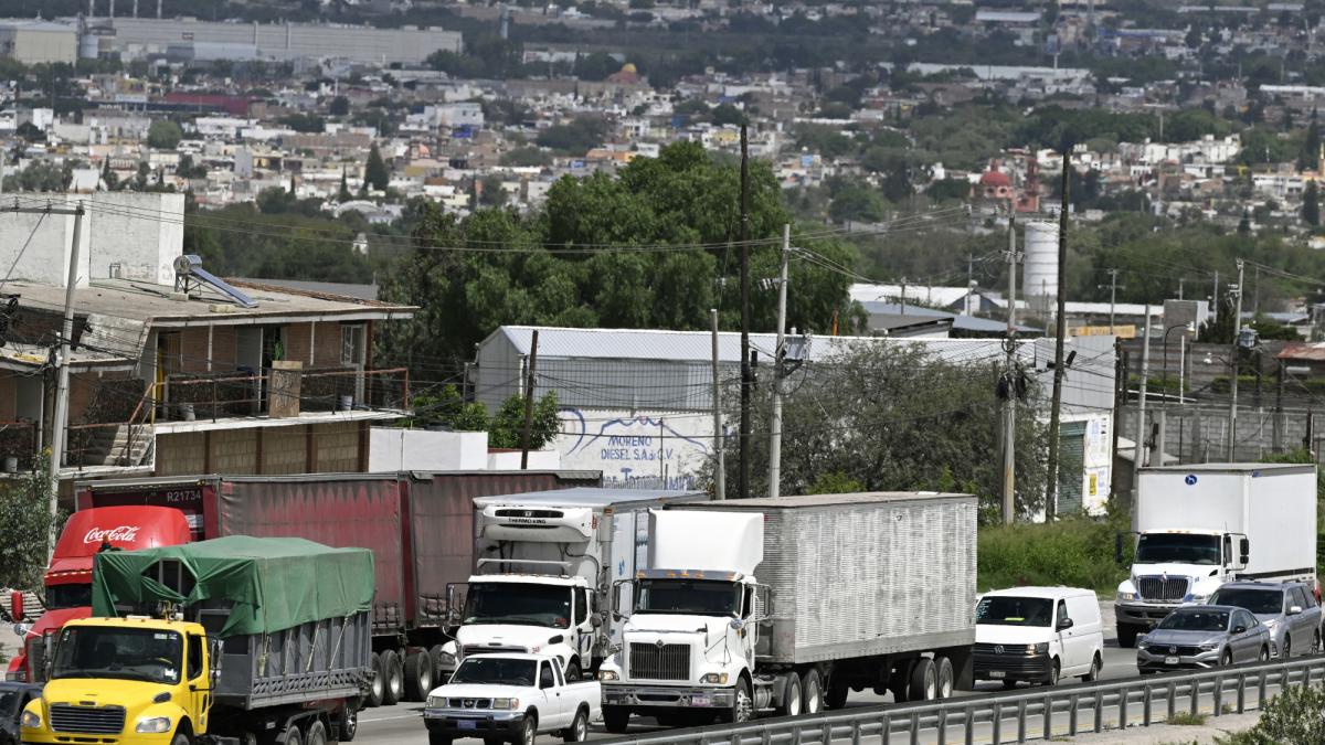 What is known about the march towards the Zócalo of the CDMX and Edomex transporters?